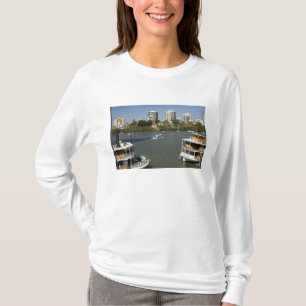 Camiseta Barcos a Vapor, Rio Brisbane, Brisbane,