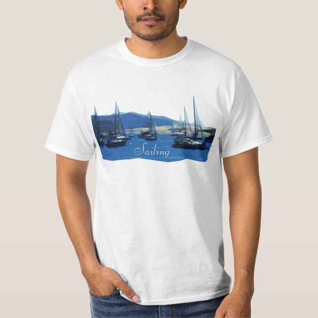 Camiseta Barcos à Vela (Frente)