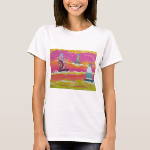 Camiseta Barcos à vela