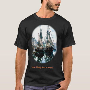 Camiseta Barcos de Pesca em Honfleur