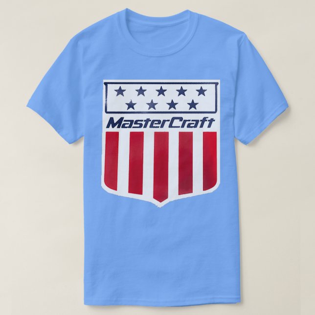 Camiseta Barcos de Serviços Americanos para Navegação e Pes (Frente do Design)