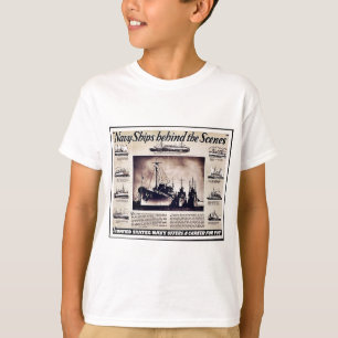 Camiseta Barcos do Armada atrás das cenas