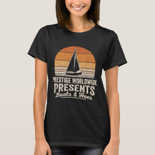 Camiseta Barcos engraçados & mulheres navegando veleiro