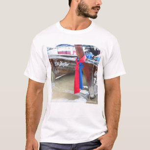 Camiseta Barcos nas ilhas da phi da phi da praia  ,