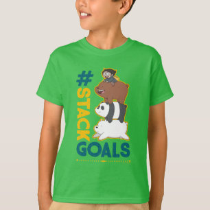 Camiseta Bare Bears and Chloe - #StackMetas