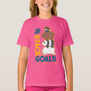 Camiseta Bare Bears and Chloe - #StackMetas