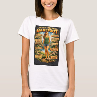 Camiseta Barefoot benefits