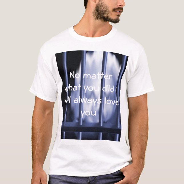 Camiseta Bares da prisão (Frente)