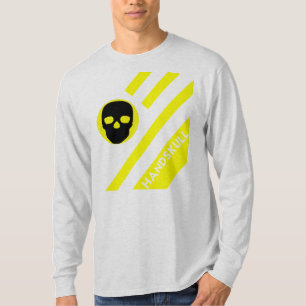 Camiseta Bares de ananás-da-divisa LIV-HANDSKULL T Capa com