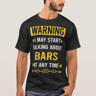 Camiseta Bares de Bar de aviso