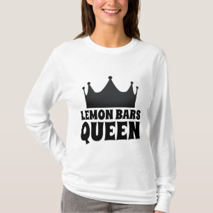 Camiseta Bares DE LEMÃO RAINHA-CAMISAS-T DE LONGA DORMIDA