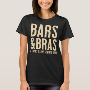 Camiseta Bares E Bras 2 Coisas Que Adoro Entrar Em Bebidas