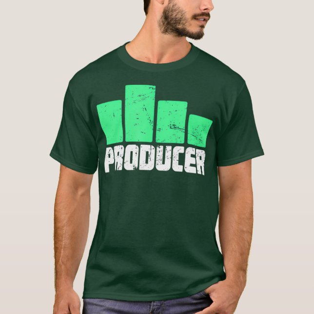 Camiseta Bares Equalizadores - Produtor musical em dificuld (Frente)