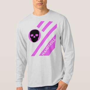 Camiseta Bares Rosa Quente LIV-Mãos-Quentes T-Shirt Leve  