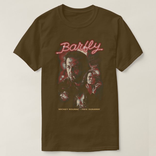 Camiseta Barfly (Frente do Design)