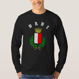 Camiseta Bari Casaco De Armas Bandeira De Souvenir