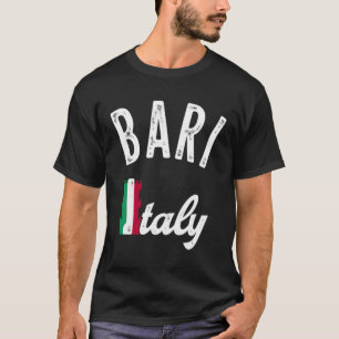 Camiseta Bari Itália Vacation Souvenir - Retro Bari