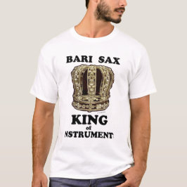 Camiseta Bari Sax King of Instruments