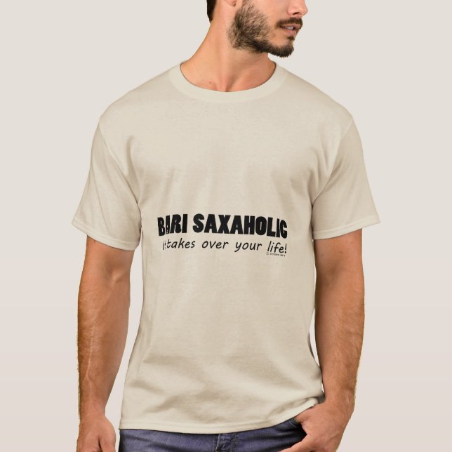 Camiseta Bari Saxaholic Life (Frente)