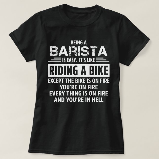 Camiseta Barista (Frente do Design)