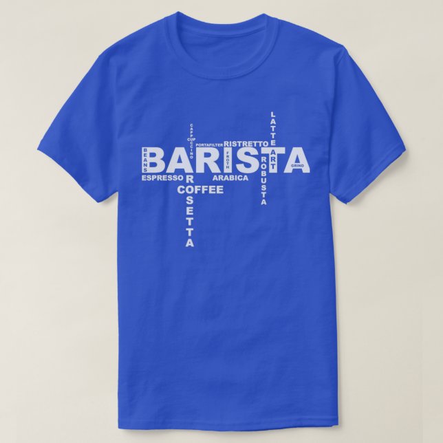 Camiseta Barista 7 (Frente do Design)