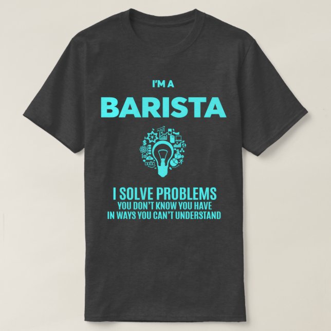 CAMISETA BARISTA BEST DESIGN 2017 (Frente do Design)