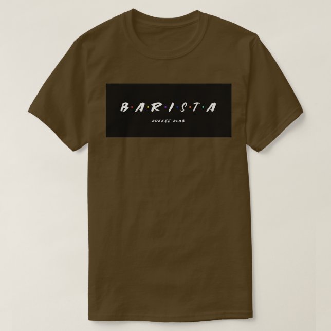 Camiseta Barista Café (Frente do Design)