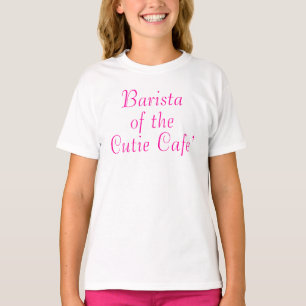 Camiseta Barista da Cutie Cafe' Cote