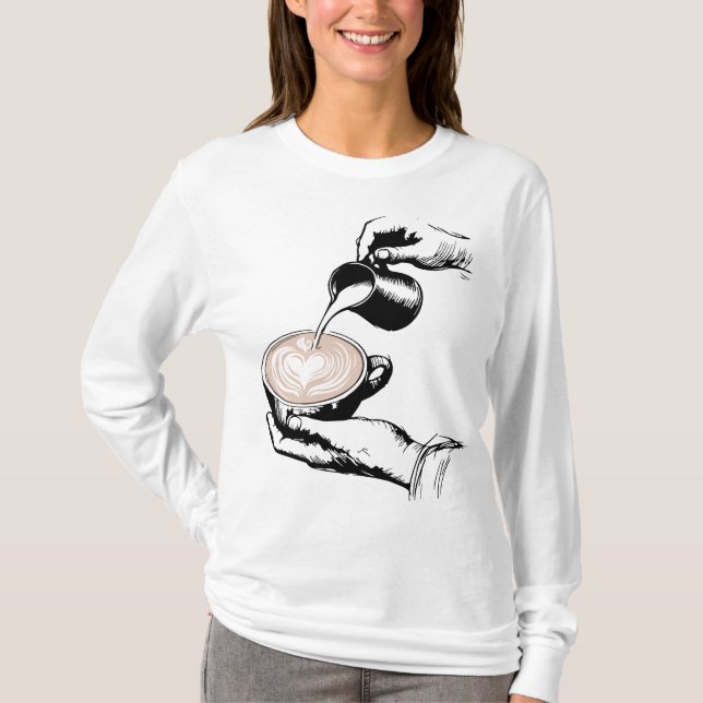 Camiseta Barista de fazer (Frente)