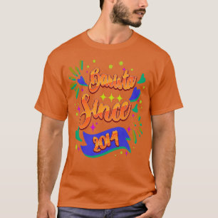 Camiseta Barista Desde 2014 Oferece Ideias De Presente Únic