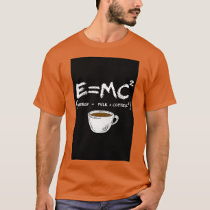 Camiseta Barista E MC2 Enegre Café Leite engraçado