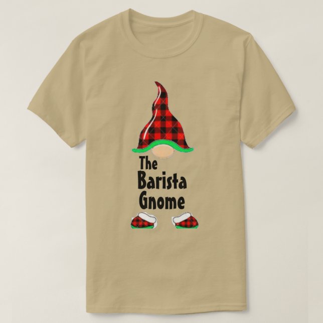 Camiseta Barista Gnomo (Frente do Design)