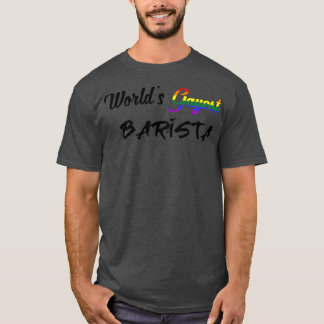 Camiseta Barista mais gay do mundo