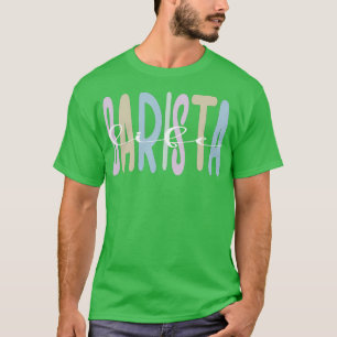 Camiseta Barista Oferece Café De Café Lover 1