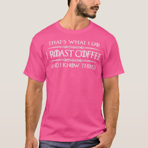 Camiseta Barista Presente Que Vivo Café Sabe Coisas Café Ro