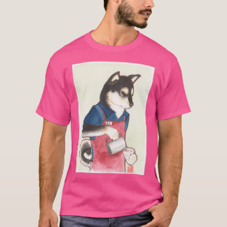 Camiseta Barista Shiba