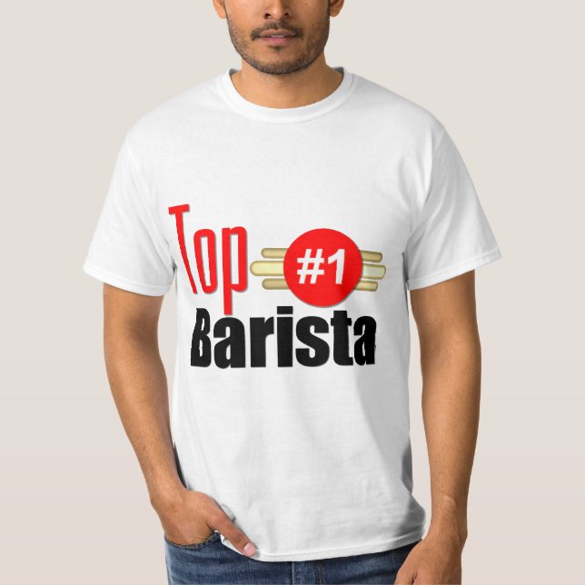 Camiseta Barista superior (Frente)