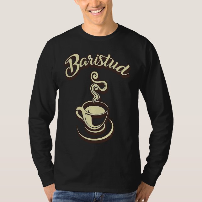 Camiseta Baristud Barista Cafe (Frente)