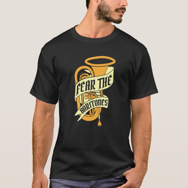 Camiseta Baritone Bass Euphonium 1 (Frente)