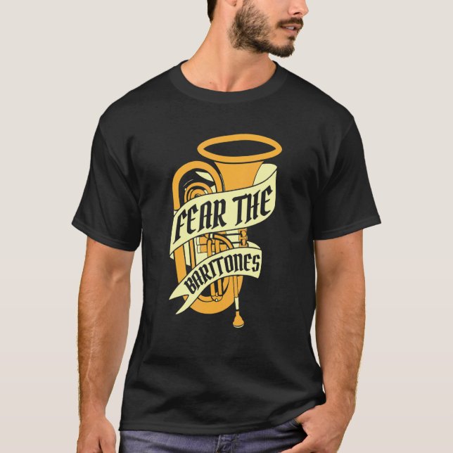 Camiseta Baritone Bass Euphonium 1 (Frente)
