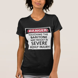 Camiseta Barítono do perigo