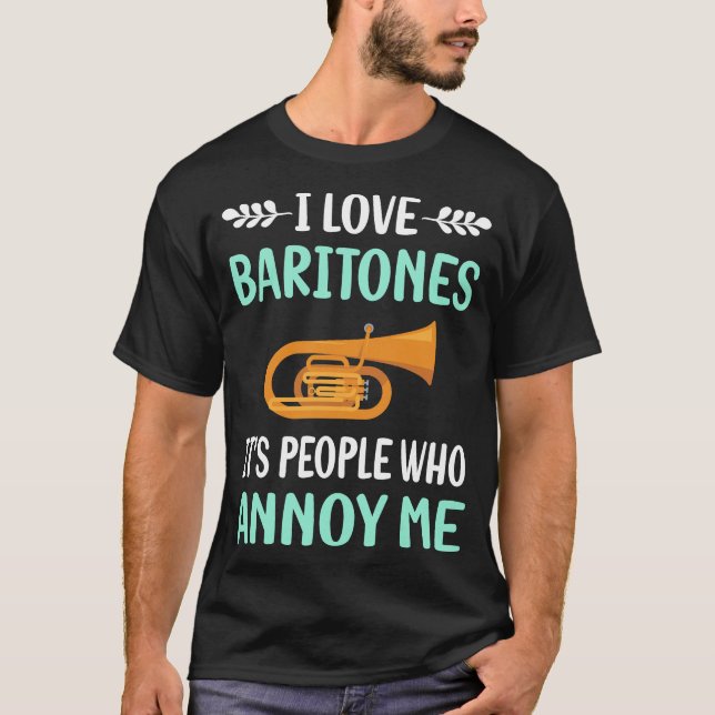 Camiseta Barítono Irritante (Frente)