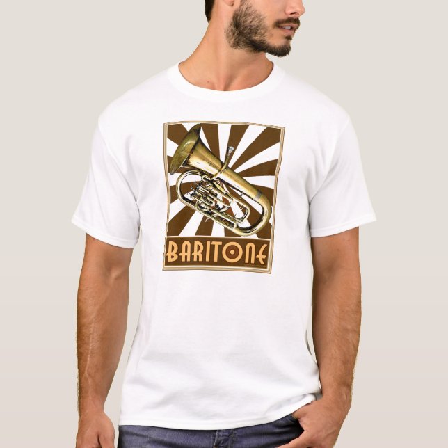Camiseta Barítono retro (Frente)