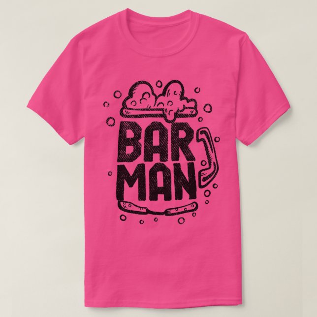 Camiseta Barman 5 (Frente do Design)