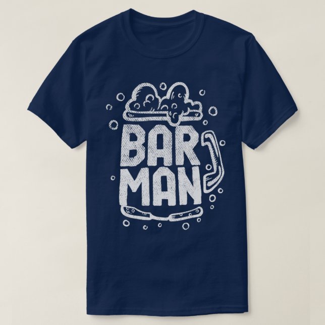 Camiseta Barman 6 (Frente do Design)