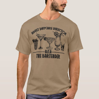 Camiseta Barman Adulto de Cuidados de Dia AKA
