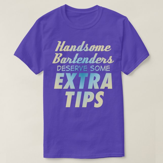 Camiseta Barman Bonitão Merece Algumas Dicas Extra (Frente do Design)