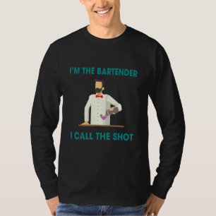 Camiseta Barman chama o humor dos tiros dizendo