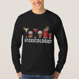Camiseta Barman de Álcool Intoxicologista