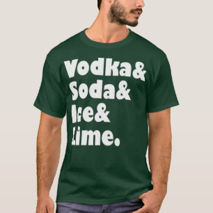 Camiseta Barman do Cocktail Lover para Cocktails Vodka